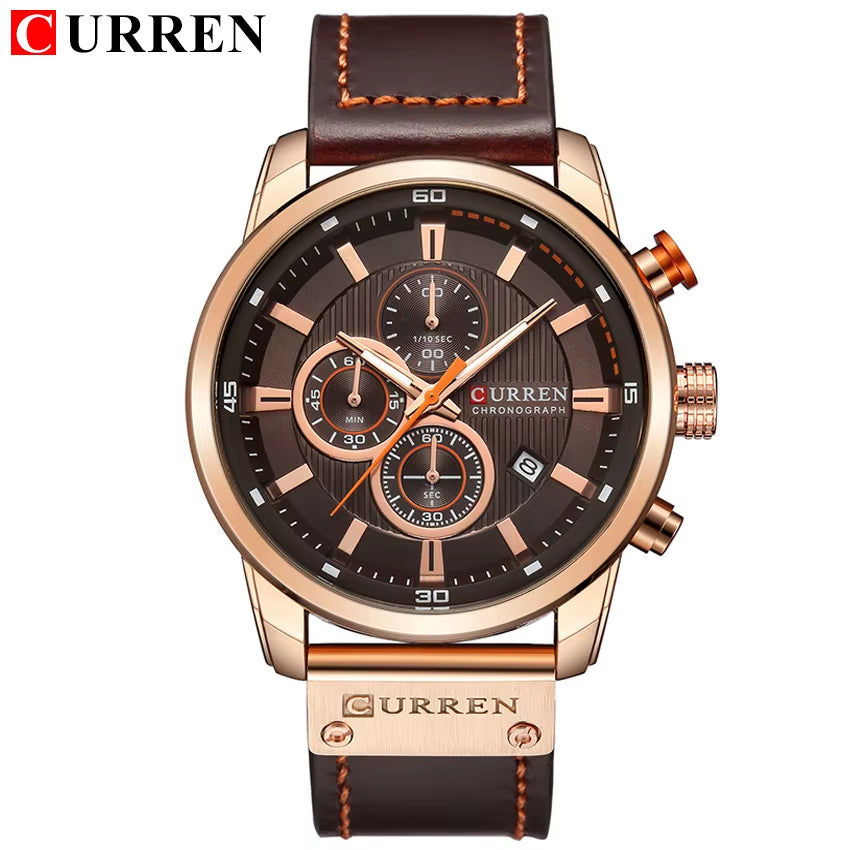 Fashion Date Quartz Men Watches Top Brand Luxury Male Clock Chronograph Sport Mens Wrist Watch Hodinky Relogio Masculino