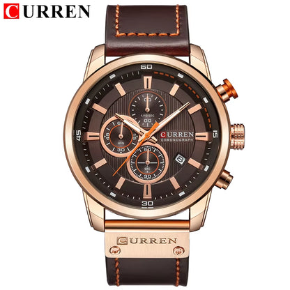 Fashion Date Quartz Men Watches Top Brand Luxury Male Clock Chronograph Sport Mens Wrist Watch Hodinky Relogio Masculino