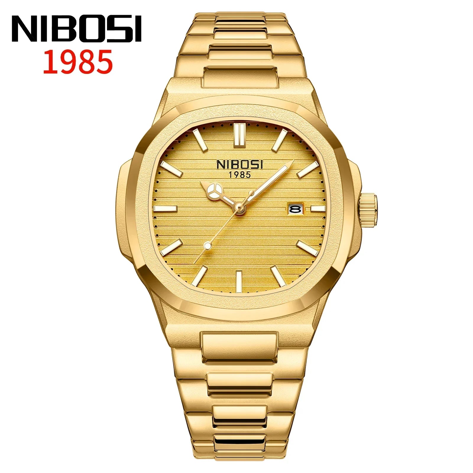 Luxury Men'S Watches Waterproof Luminous Date Watches Sports Square Men Watch Casual Man Wristwatch Quartz Male Clocks