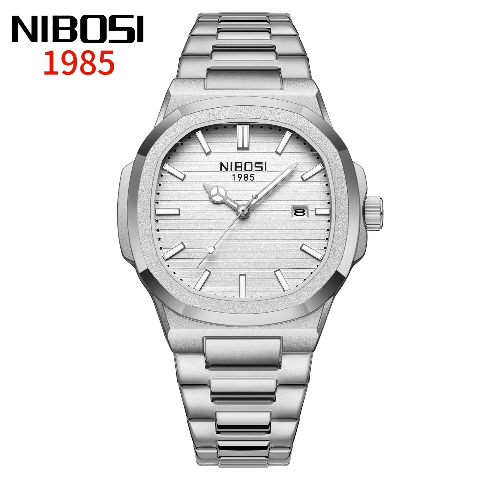 Luxury Men'S Watches Waterproof Luminous Date Watches Sports Square Men Watch Casual Man Wristwatch Quartz Male Clocks