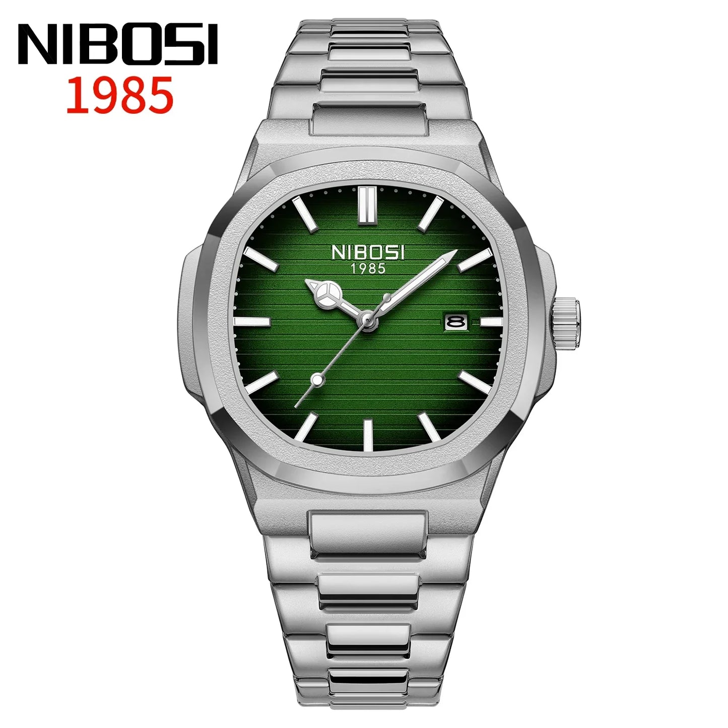 Luxury Men'S Watches Waterproof Luminous Date Watches Sports Square Men Watch Casual Man Wristwatch Quartz Male Clocks