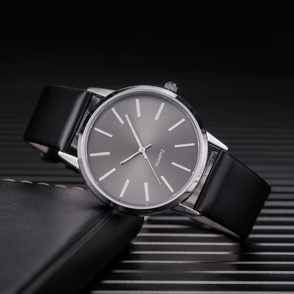 Luxury Women Watches 2025 New in Stylish Silver Minimalist Business Elegant Ladies Quartz Watch Leather Steel Clock Reloj Mujer