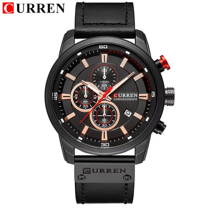 Fashion Date Quartz Men Watches Top Brand Luxury Male Clock Chronograph Sport Mens Wrist Watch Hodinky Relogio Masculino