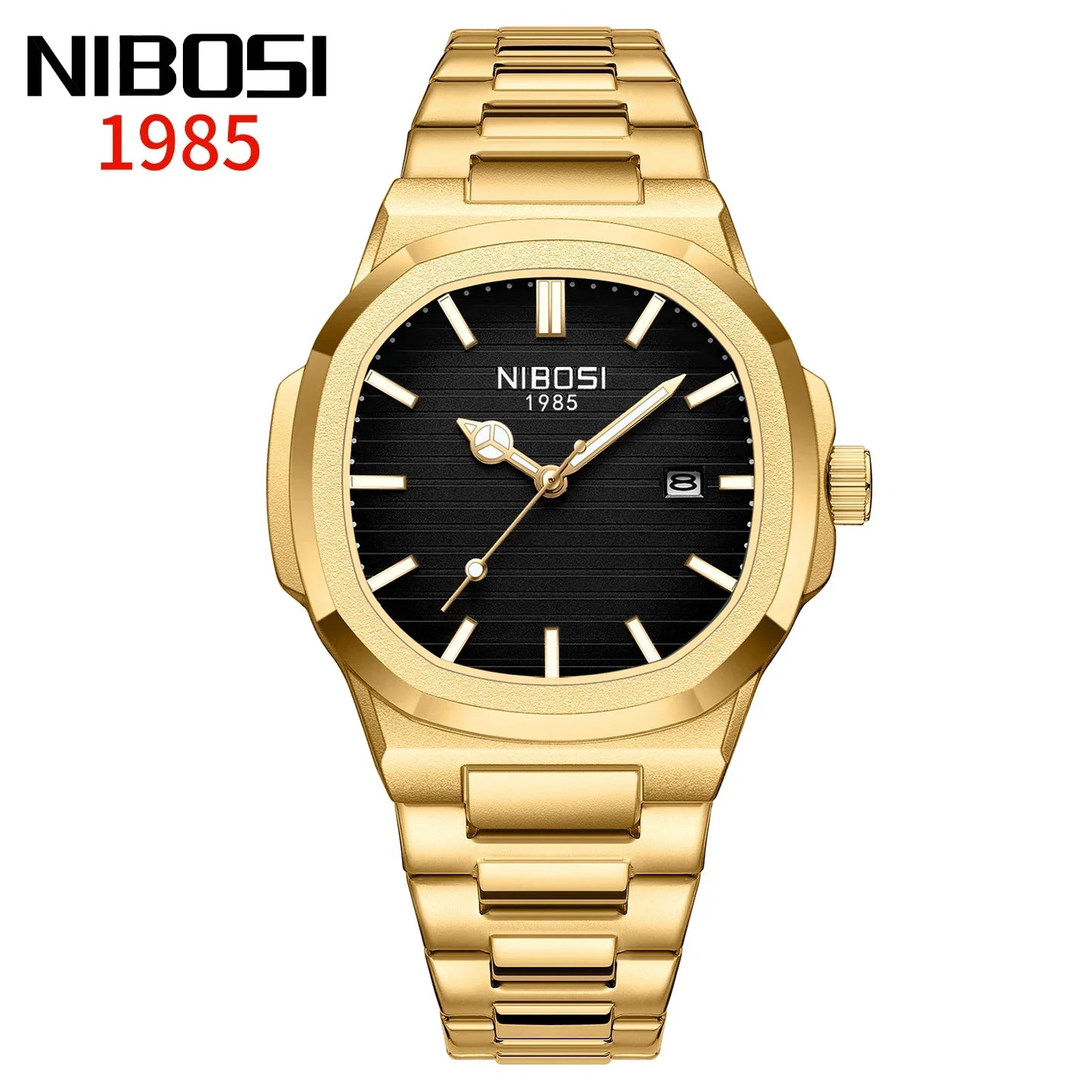 Luxury Men'S Watches Waterproof Luminous Date Watches Sports Square Men Watch Casual Man Wristwatch Quartz Male Clocks