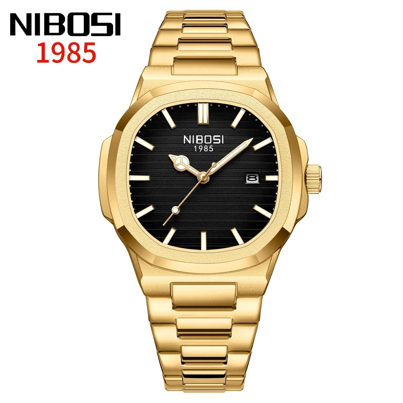 Luxury Men'S Watches Waterproof Luminous Date Watches Sports Square Men Watch Casual Man Wristwatch Quartz Male Clocks