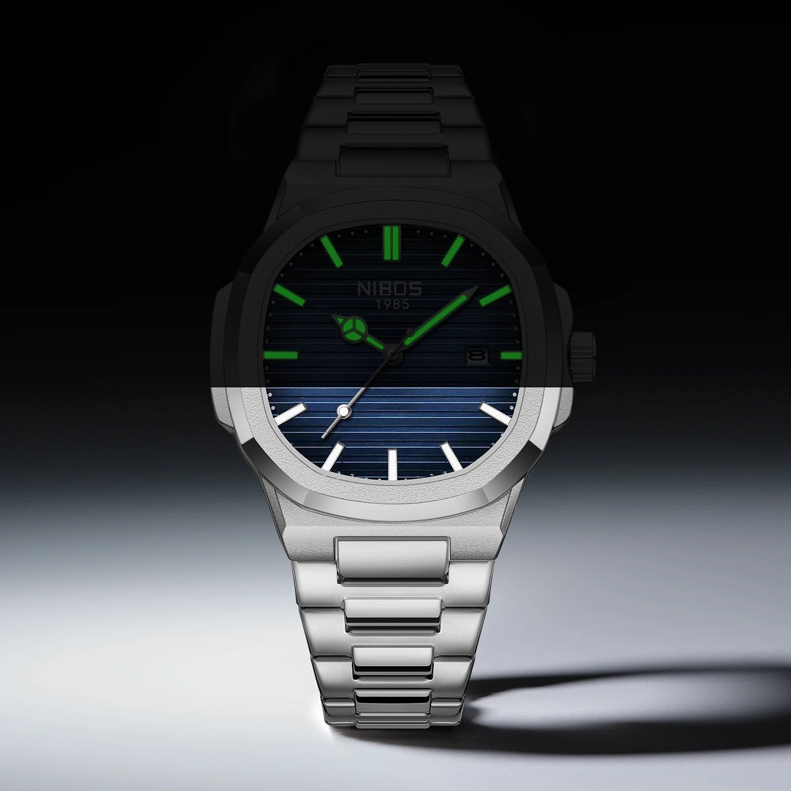 Luxury Men'S Watches Waterproof Luminous Date Watches Sports Square Men Watch Casual Man Wristwatch Quartz Male Clocks