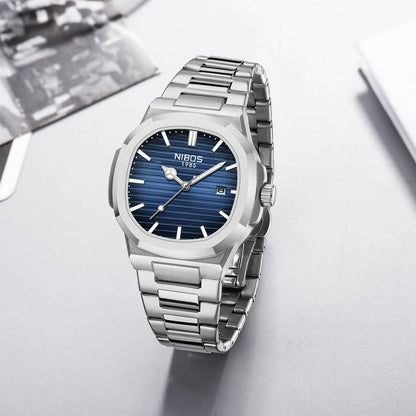 Luxury Men'S Watches Waterproof Luminous Date Watches Sports Square Men Watch Casual Man Wristwatch Quartz Male Clocks