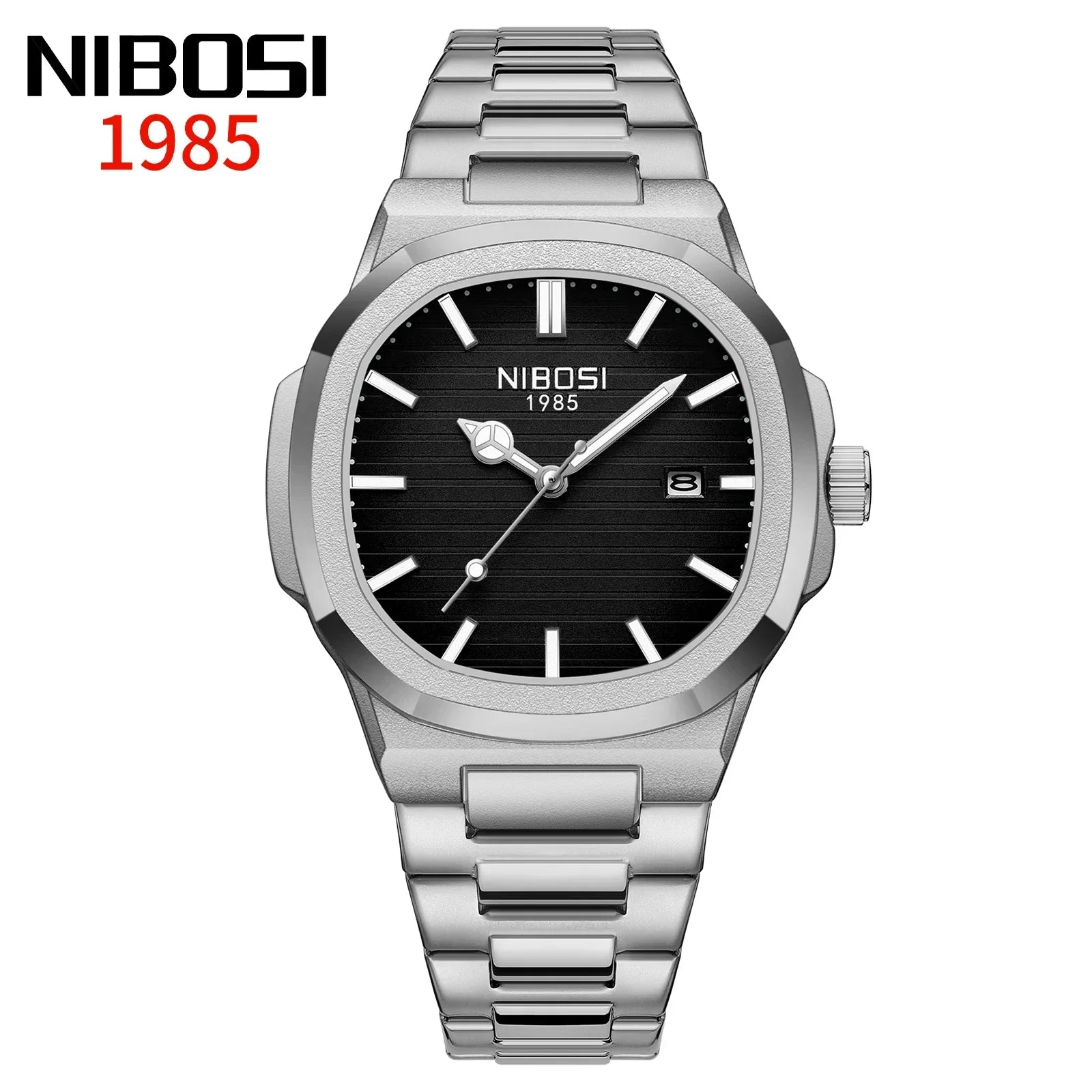 Luxury Men'S Watches Waterproof Luminous Date Watches Sports Square Men Watch Casual Man Wristwatch Quartz Male Clocks