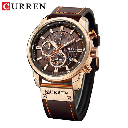 Fashion Date Quartz Men Watches Top Brand Luxury Male Clock Chronograph Sport Mens Wrist Watch Hodinky Relogio Masculino